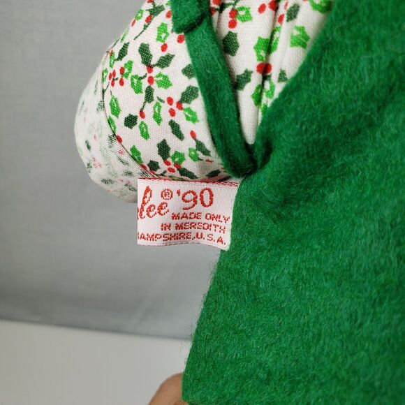 Annalee Dolls 12" Santa w/Stocking 1990 Christmas 5486 - Picture 16 of 16